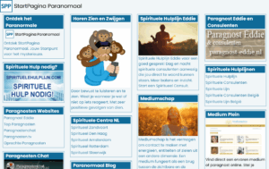 StartPagina Paranormaal